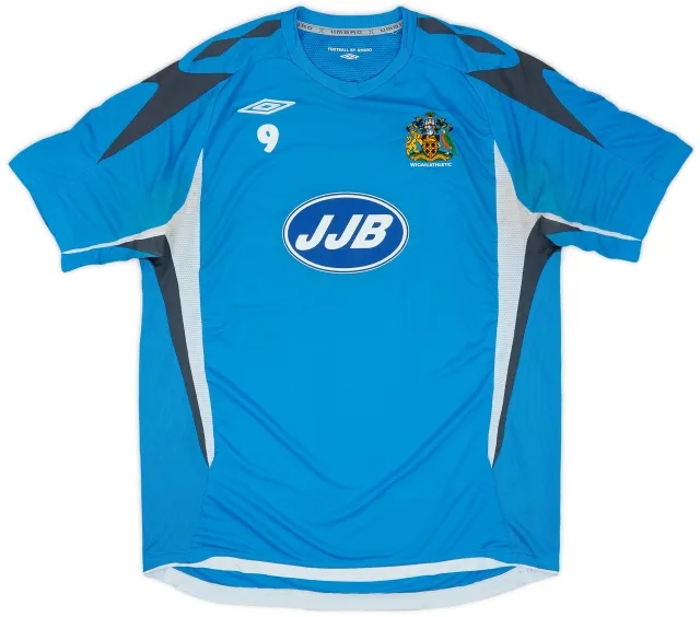 2007-08 Wigan Player Issue Umbro Training Shirt #9 - 5/10 - (XL)