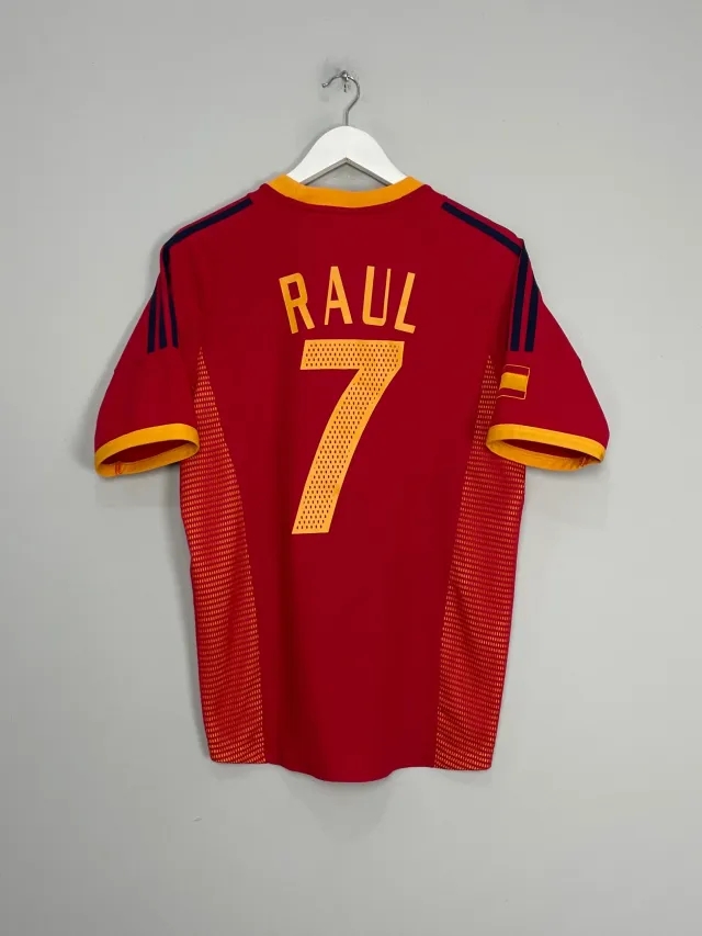 2002/04 SPAIN RAUL #7 HOME SHIRT (S) ADIDAS | Cult Kits