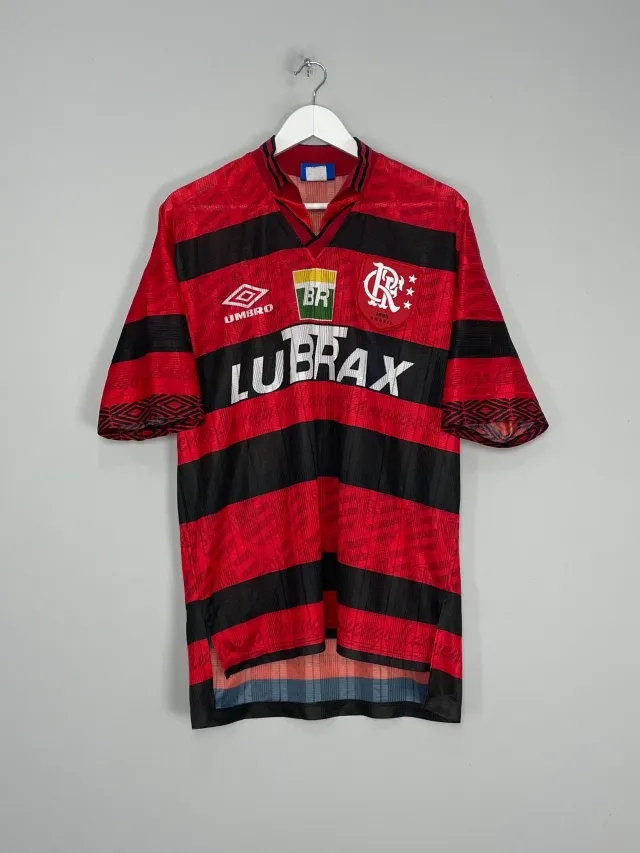 1995/96 FLAMENGO *CENTENARY* HOME SHIRT (XL) UMBRO | Cult Kits