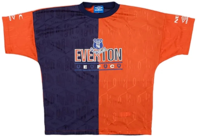1993-95 Everton Umbro Training Shirt - 7/10 - (M)