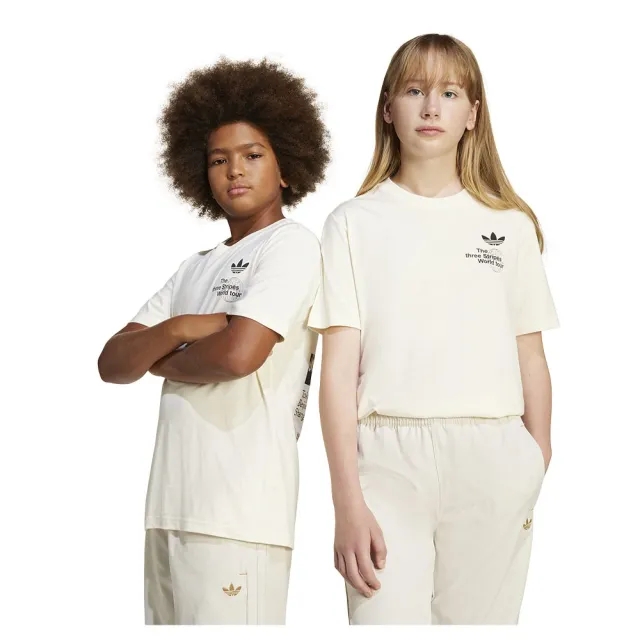 adidas Originals Junior Worldwide T-Shirt - White - Size XL/B - White