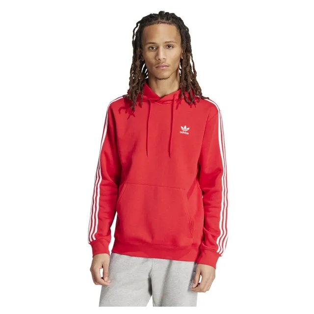 adidas Originals Sweatshirt Adidas Adicolor Classics 3-Stripes Hoody Better Scarlet L