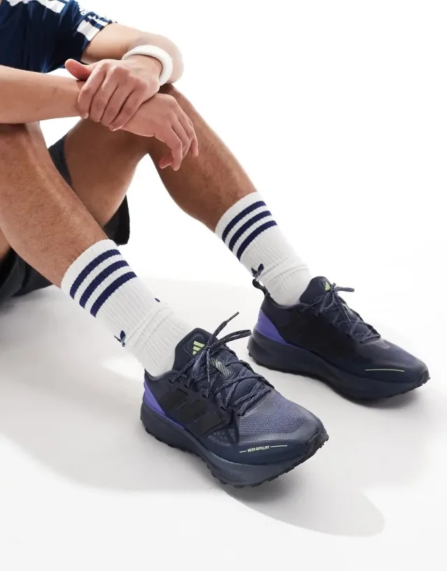 Adidas Running Ultrarun 5 Trainers In Navy
