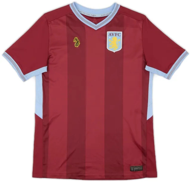 2018-19 Aston Villa Home Shirt - 7/10 - (XL.Boys)