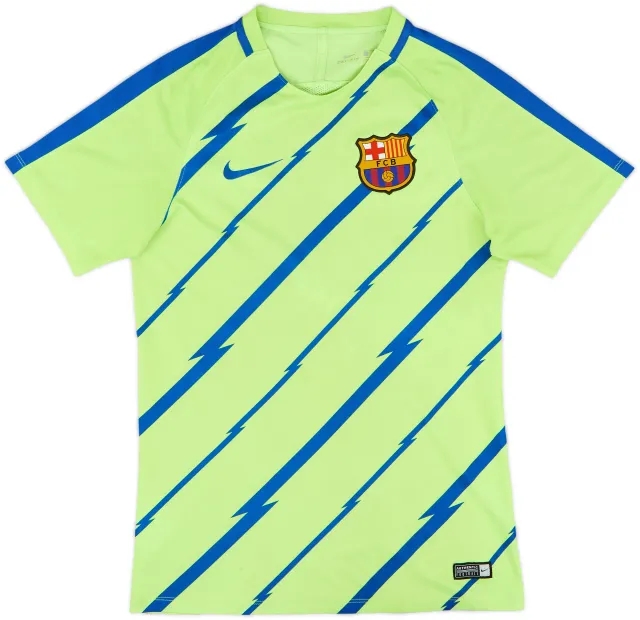 2017-18 Barcelona Nike Training Shirt - 9/10 - (M)