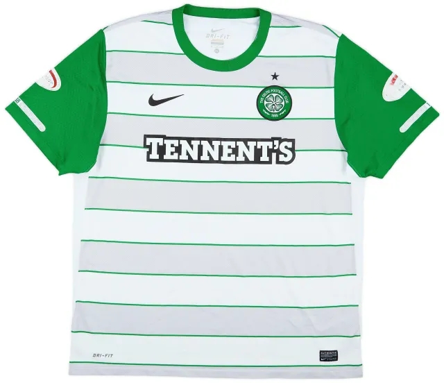 Nike 2011-12 Celtic Away Shirt - 7/10 - (XL)