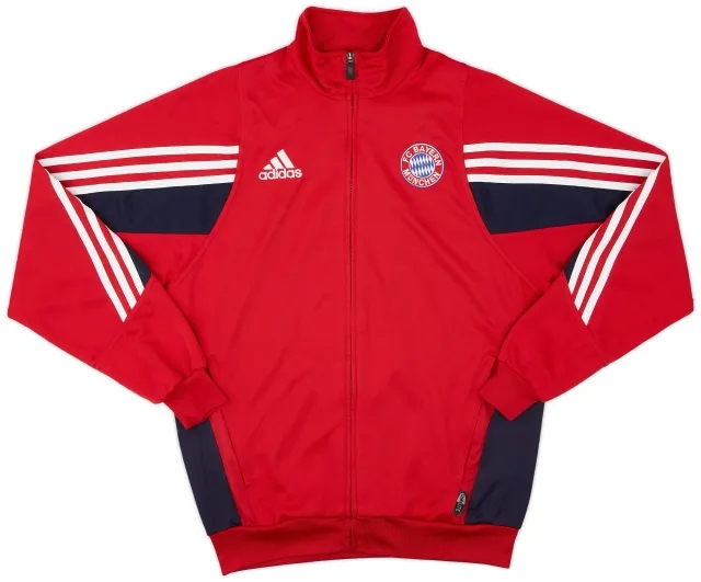 2003-04 Bayern Munich adidas Track Jacket - 9/10 - (XL.Boys)