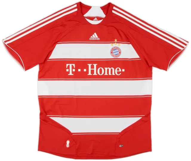 adidas 2008-09 Bayern Munich Home Shirt - 6/10 - (XL)
