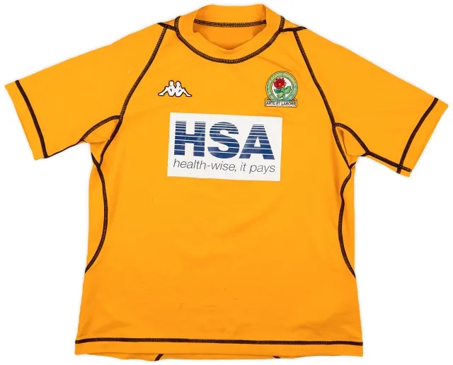 Kappa 2003-04 Blackburn Rovers Away Shirt - 5/10 - (XL.Boys)