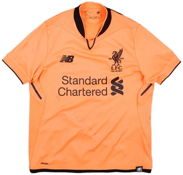 NewBalance 2017-18 Liverpool 125 Years Third Shirt - 7/10 - (M.Boys)