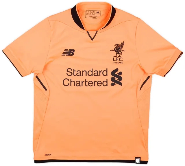 NewBalance 2017-18 Liverpool 125 Years Third Shirt - 8/10 - (L.Boys)