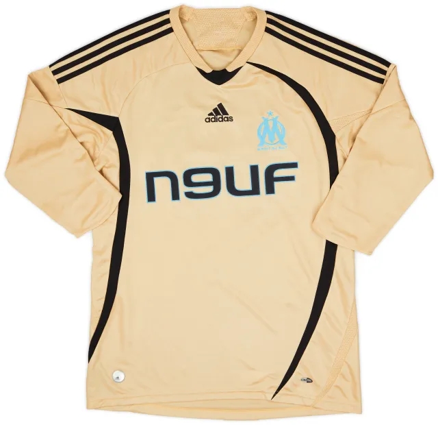 adidas 2008-09 Olympique Marseille Third Shirt - 5/10 - (XL)