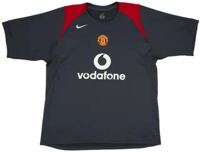 2005-06 Manchester United Nike Training Shirt - 9/10 - (XL)