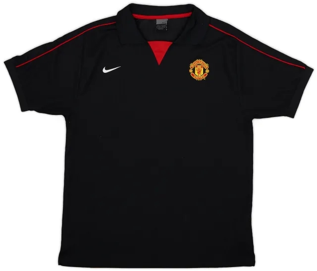 2002-03 Manchester United Nike Training Shirt - 8/10 - (M)