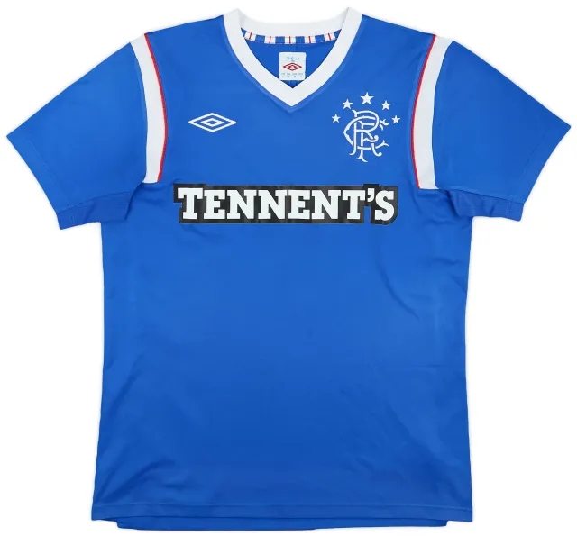 Umbro 2011-12 Rangers Home Shirt - 5/10 - (S)