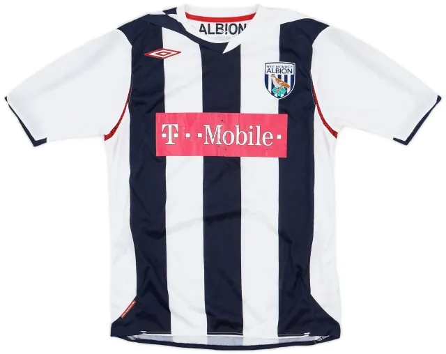 Umbro 2006-07 West Brom Home Shirt - 5/10 - (S)