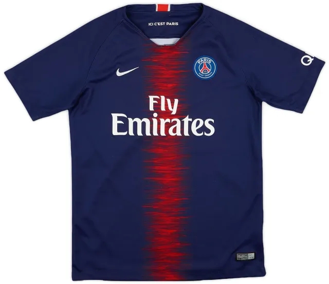 Nike 2018-19 Paris Saint-Germain Home Shirt - 8/10 - (XL.Boys)