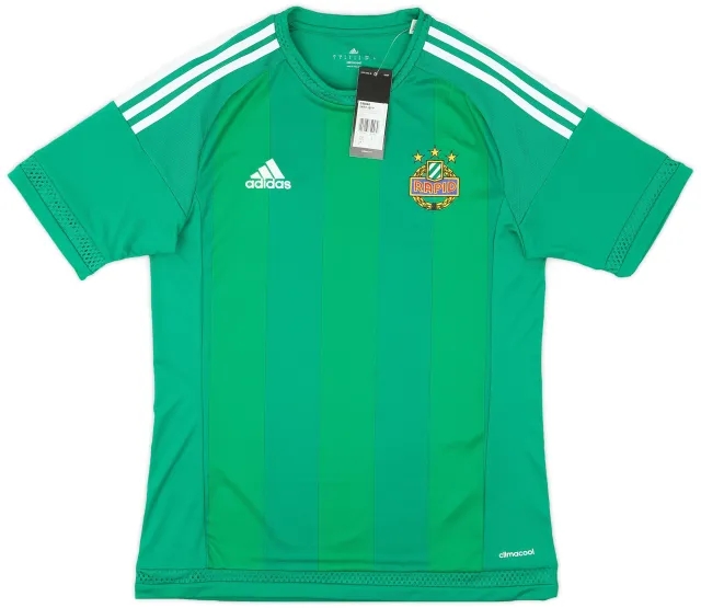 adidas 2015-16 Rapid Vienna Home Shirt (S)