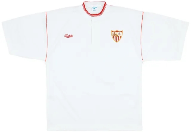 1990-92 Sevilla Home Shirt - 8/10 - (L)