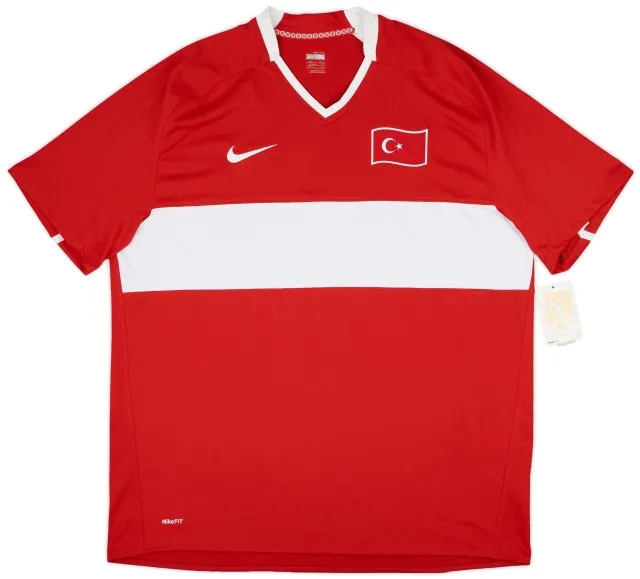 Nike 2008-10 Turkey Home Shirt (XXL)