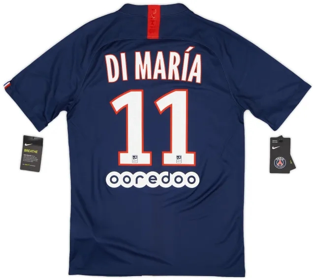 Nike 2019-20 Paris Saint-Germain Home Shirt DiMaria #11 (S)