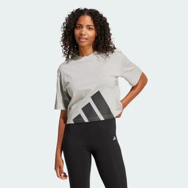 adidas Women Essentials Big Logo Boyfriend Tee