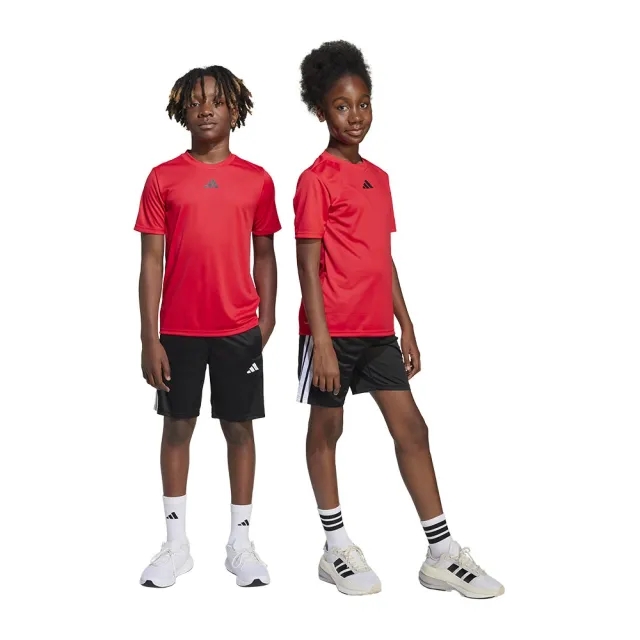 Adidas Train Essentials 3 Stripes Tee Tracksuit