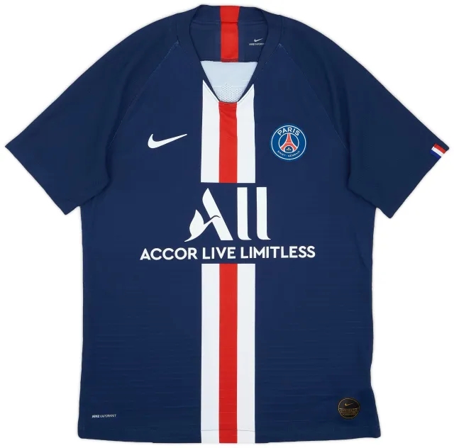 Nike 2019-20 Paris Saint-Germain Authentic Home Shirt Mbappe #7 - 10/10 - (M)
