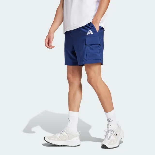 adidas Men Essentials Small Logo Cargo Chelsea Shorts