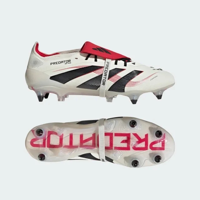 Adidas Predator Elite Fold-Over Tongue Sg Champagne - Off White/Core Black/Pure Ruby - ['White']