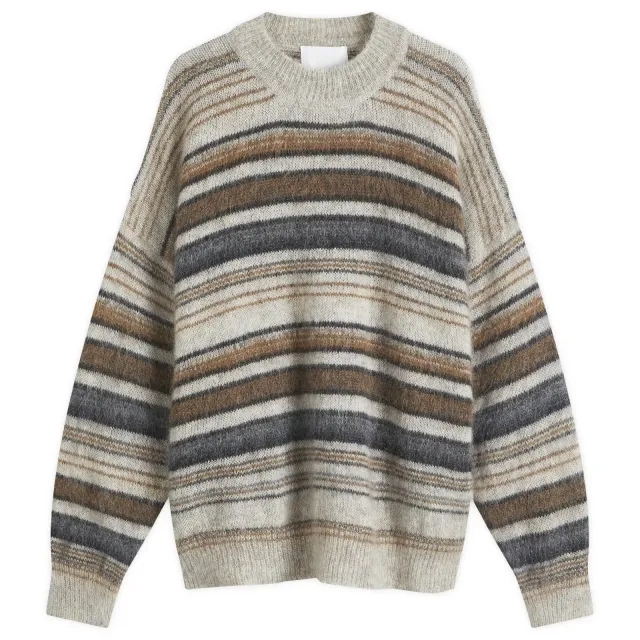 Isabel Marant Men's Drussellh Crew Knit Camel