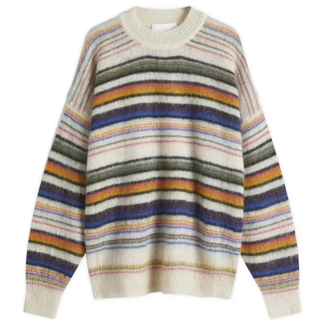 Isabel Marant Men's Drussellh Crew Knit Multi