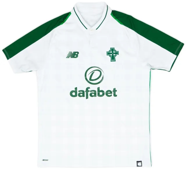 NewBalance 2018-19 Celtic Away Shirt - 9/10 - (S)