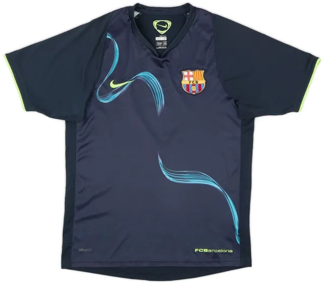 2007-08 Barcelona Nike Training Shirt - 7/10 - (S)