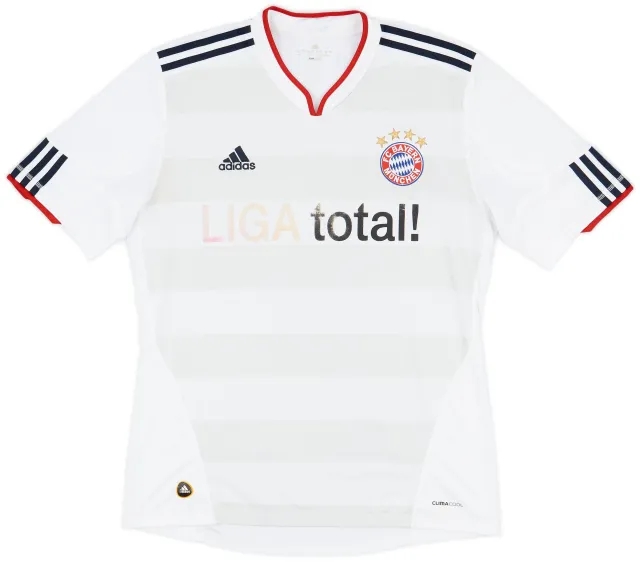 adidas 2010-11 Bayern Munich Away Shirt - 4/10 - (L)