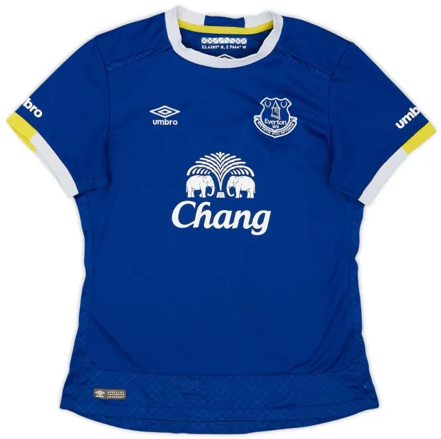 Umbro 2016-17 Everton Home Shirt - 9/10 - (Women's S)