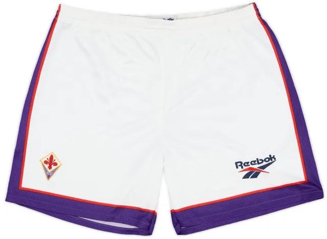 Reebok 1996-97 Fiorentina Away Shorts - 7/10 - (XL)