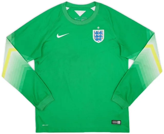 Nike 2014-15 England GK Shirt - 5/10 - (XL.Boys)