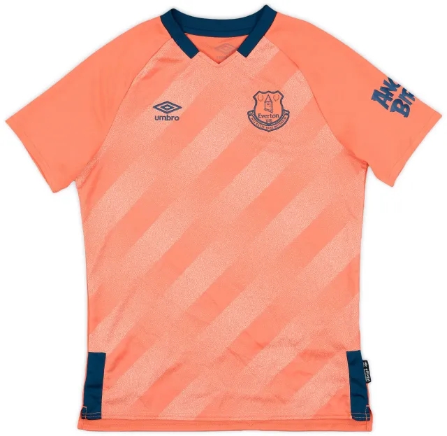 Umbro 2019-20 Everton Away Shirt - 9/10 - (XL.Boys)