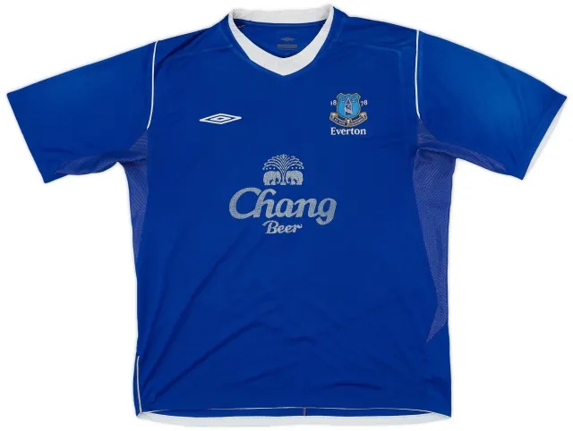 Umbro 2004-05 Everton Home Shirt - 4/10 - (XXL)