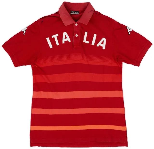 1999-00 Italy Kappa Polo Shirt - 5/10 - (M)