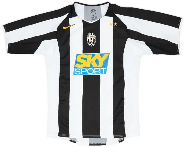 Nike 2004-05 Juventus Home Shirt - 4/10 - (S)