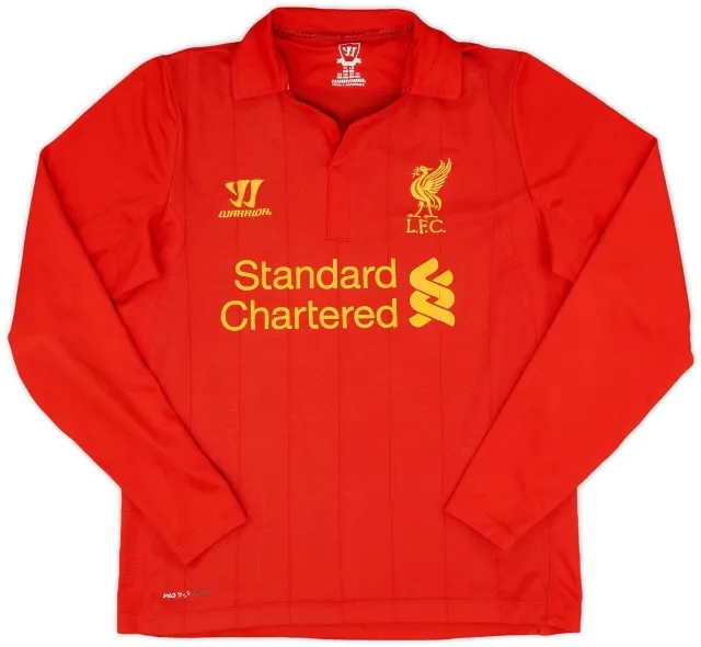 2012-13 Liverpool Home L/S Shirt - 7/10 - (L.Boys)