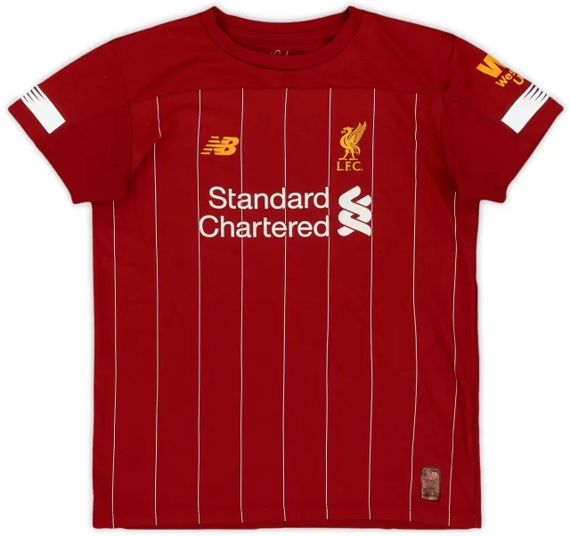 NewBalance 2019-20 Liverpool Home Shirt - 6/10 - (6-7 Years)