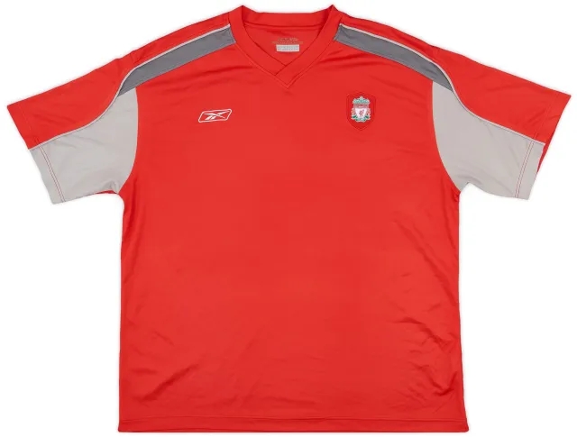 2002-03 Liverpool Reebok Training Shirt - 7/10 - (XL)