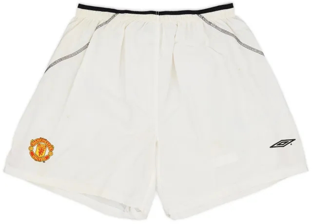 Umbro 2000-02 Manchester United Home Shorts - 4/10 - (M)