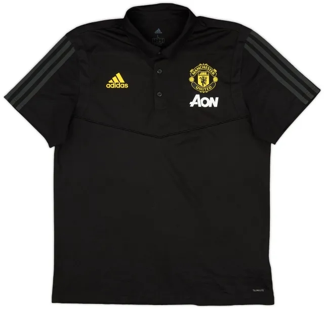 2019-20 Manchester United adidas Polo Shirt - 9/10 - (L)