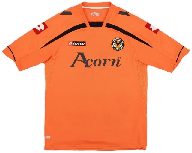 Lotto 2010-11 Newport County Home Shirt #2 - 5/10 - (M)