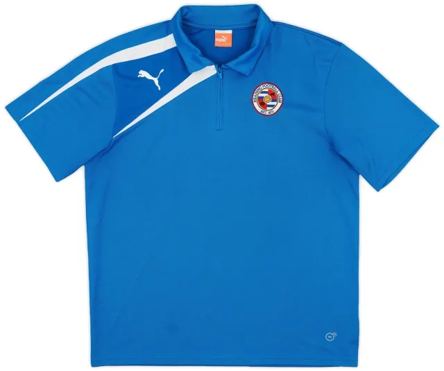 2011-12 Reading Puma 1/4 Zip Polo Shirt - 8/10 - (XL)