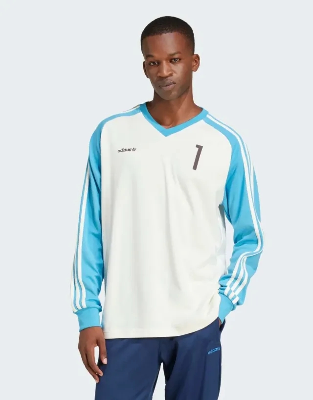 adidas Originals Long Sleeve Jersey, Blue
